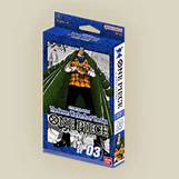 One Piece Card Game Starter Deck ST03 - The Seven Warlords of the Sea