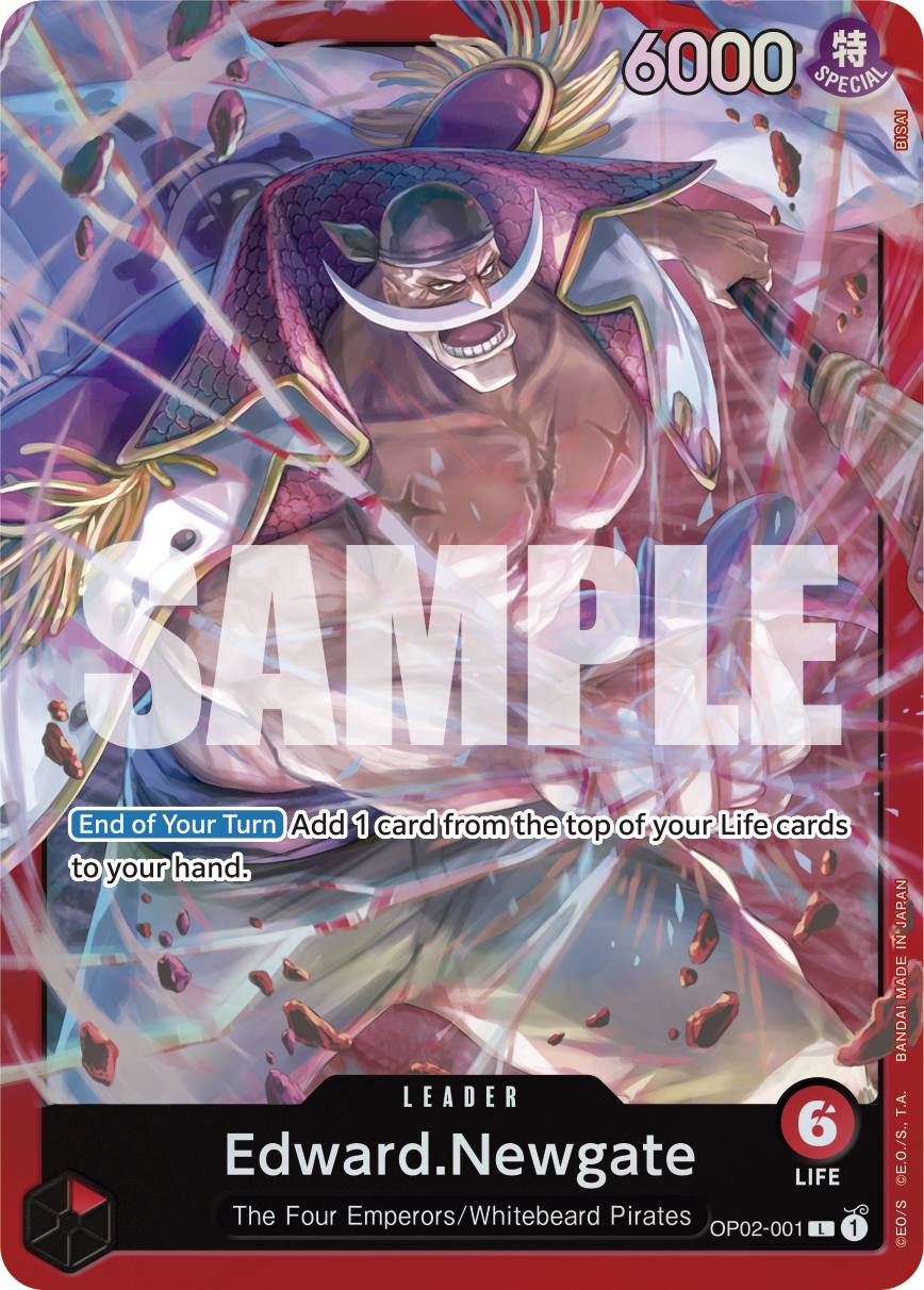 One Piece Card Game Starter Deck ST15 Red Edward Newgate