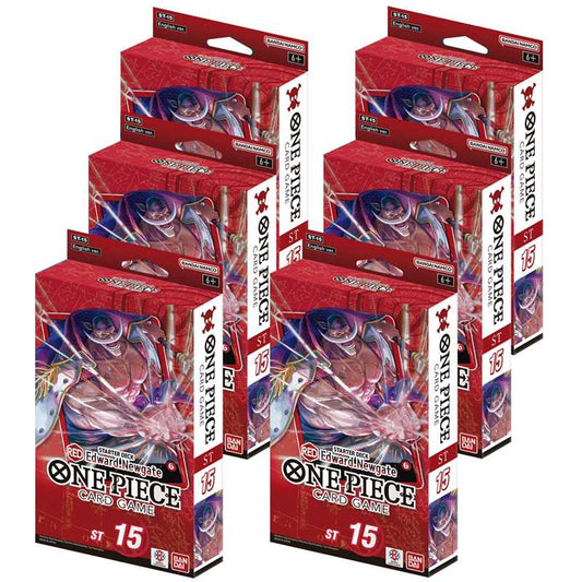 One Piece Card Game Starter Deck ST15 Red Edward Newgate