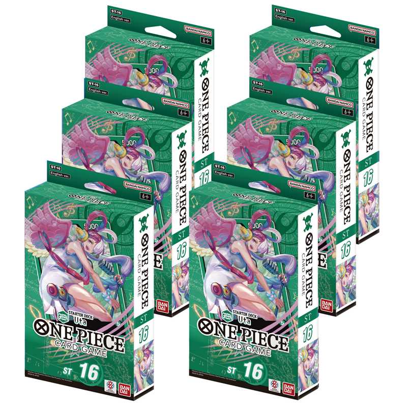 One Piece Card Game Starter Deck ST16 Green Uta