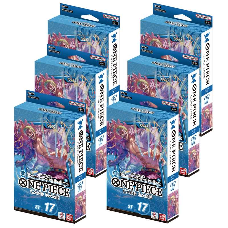 One Piece Card Game Starter Deck ST17 Blue Donquixote Doflamingo